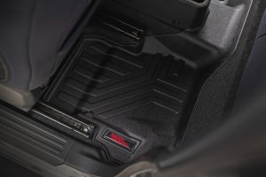 Suzuki Jimny Floor Mats - Front & Rear - Rough Country - Sure-Fit - 4WD - '18-'26
